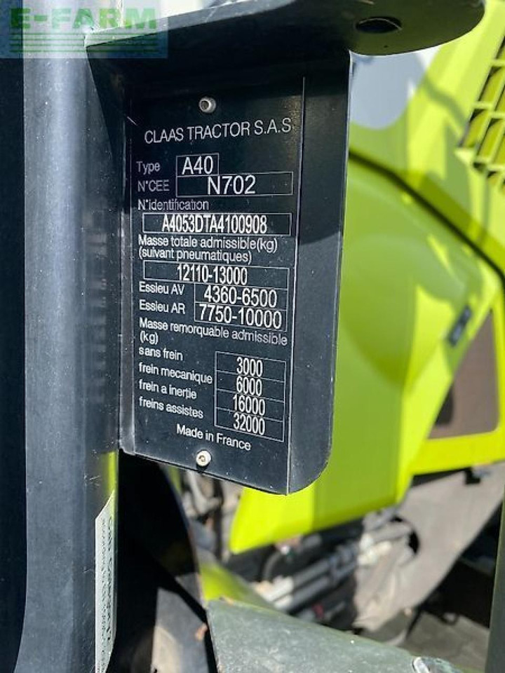 CLAAS axion 830 cmatic CMATIC - Tractor: afbeelding 2 CLAAS axion 830 cmatic CMATIC - Tractor: afbeelding 2