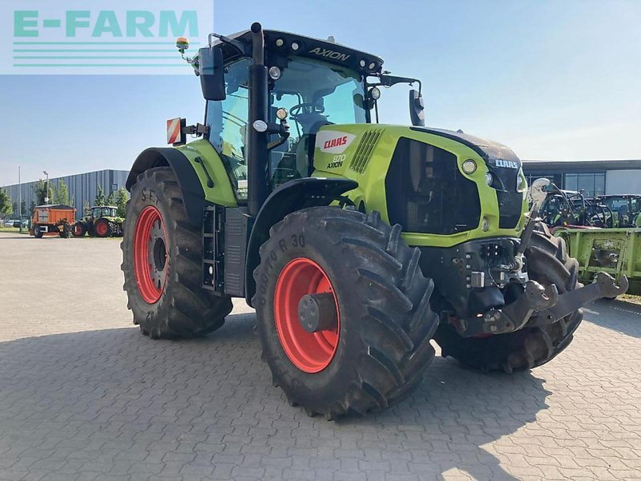 CLAAS axion 870 cmatic CMATIC - Tractor: afbeelding 4 CLAAS axion 870 cmatic CMATIC - Tractor: afbeelding 4