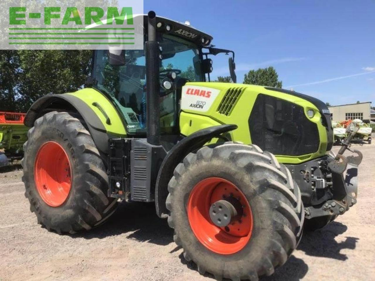 CLAAS axion 870 cmatic CMATIC - Tractor: afbeelding 3 CLAAS axion 870 cmatic CMATIC - Tractor: afbeelding 3