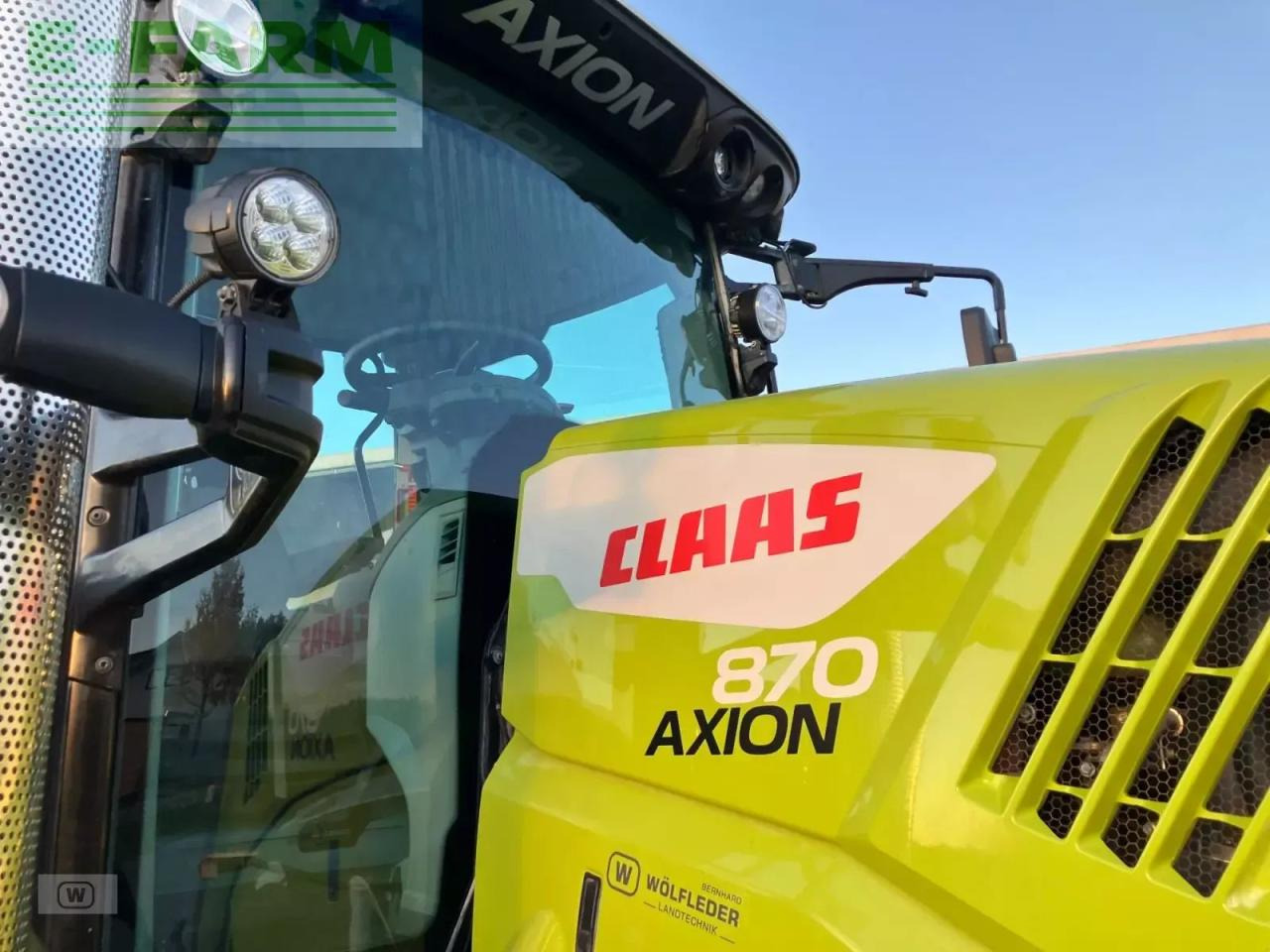 Tractor CLAAS axion 870 cmatic cebis CMATIC CEBIS: afbeelding 11 Tractor CLAAS axion 870 cmatic cebis CMATIC CEBIS: afbeelding 11