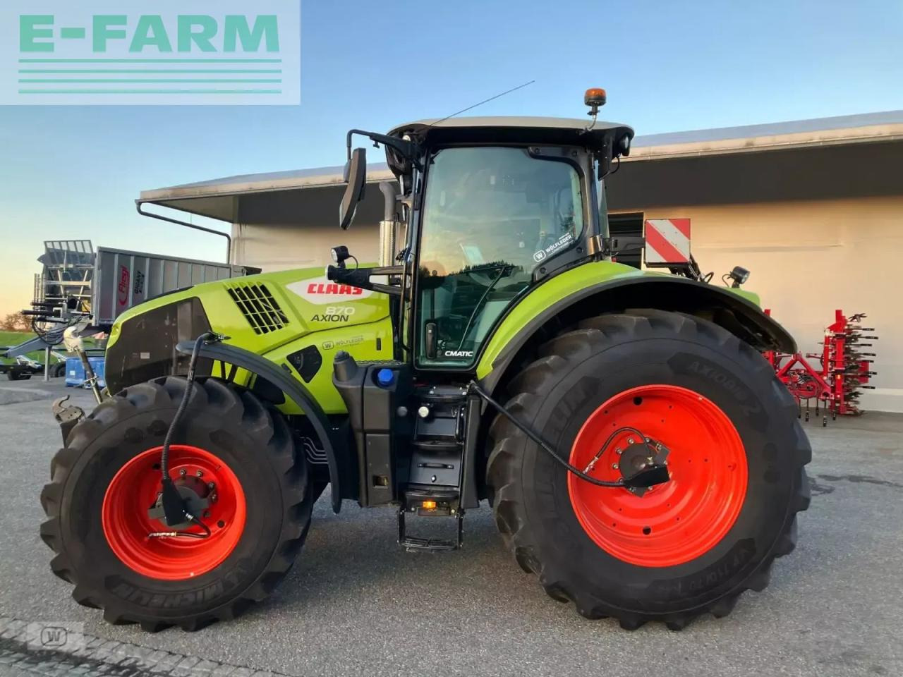 Tractor CLAAS axion 870 cmatic cebis CMATIC CEBIS: afbeelding 7 Tractor CLAAS axion 870 cmatic cebis CMATIC CEBIS: afbeelding 7