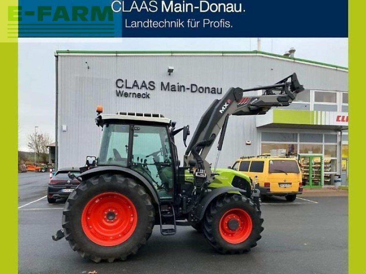 CLAAS axos 240 advanced mit fl u506 - Tractor: afbeelding 1 CLAAS axos 240 advanced mit fl u506 - Tractor: afbeelding 1