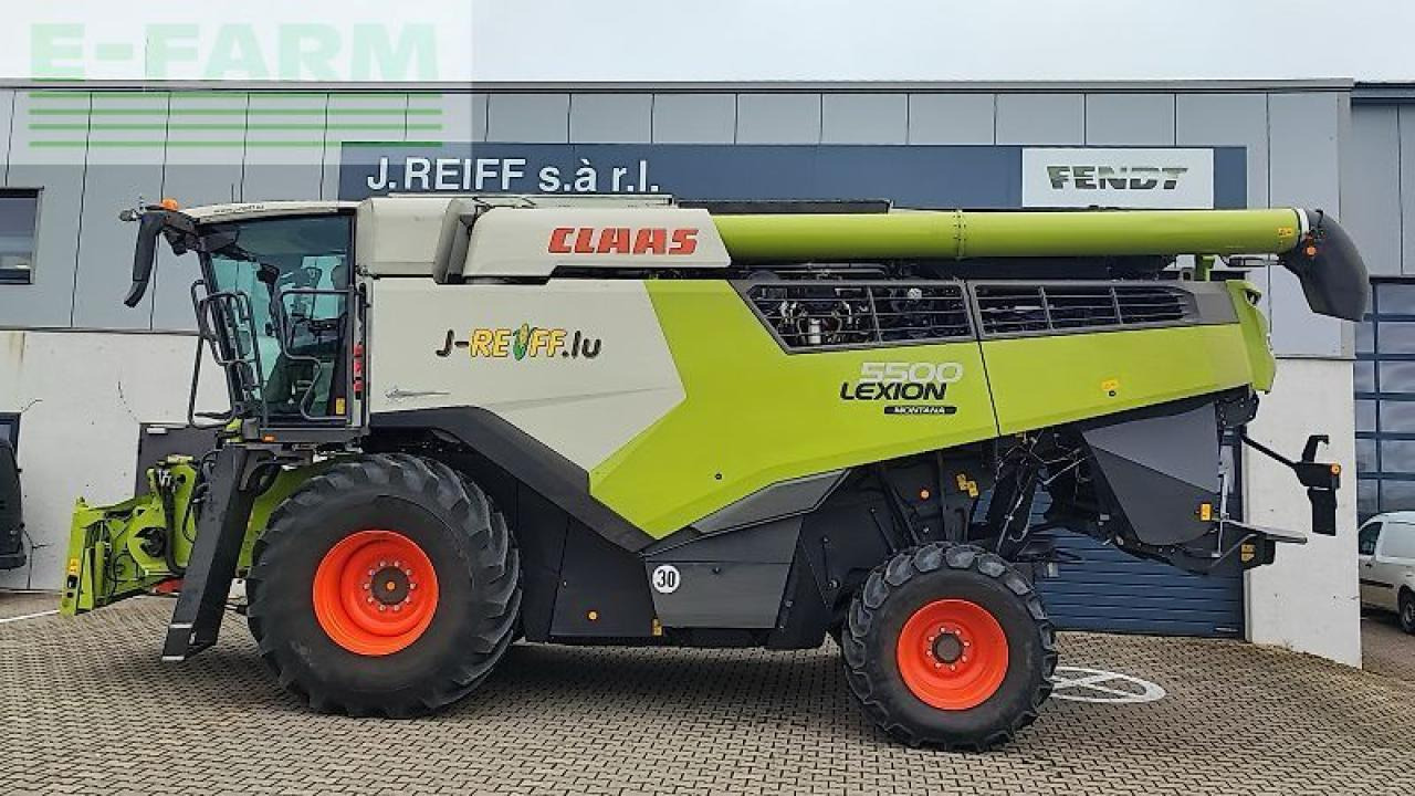 CLAAS lexion 5500 montana top zustand - Maaidorser: afbeelding 5 CLAAS lexion 5500 montana top zustand - Maaidorser: afbeelding 5