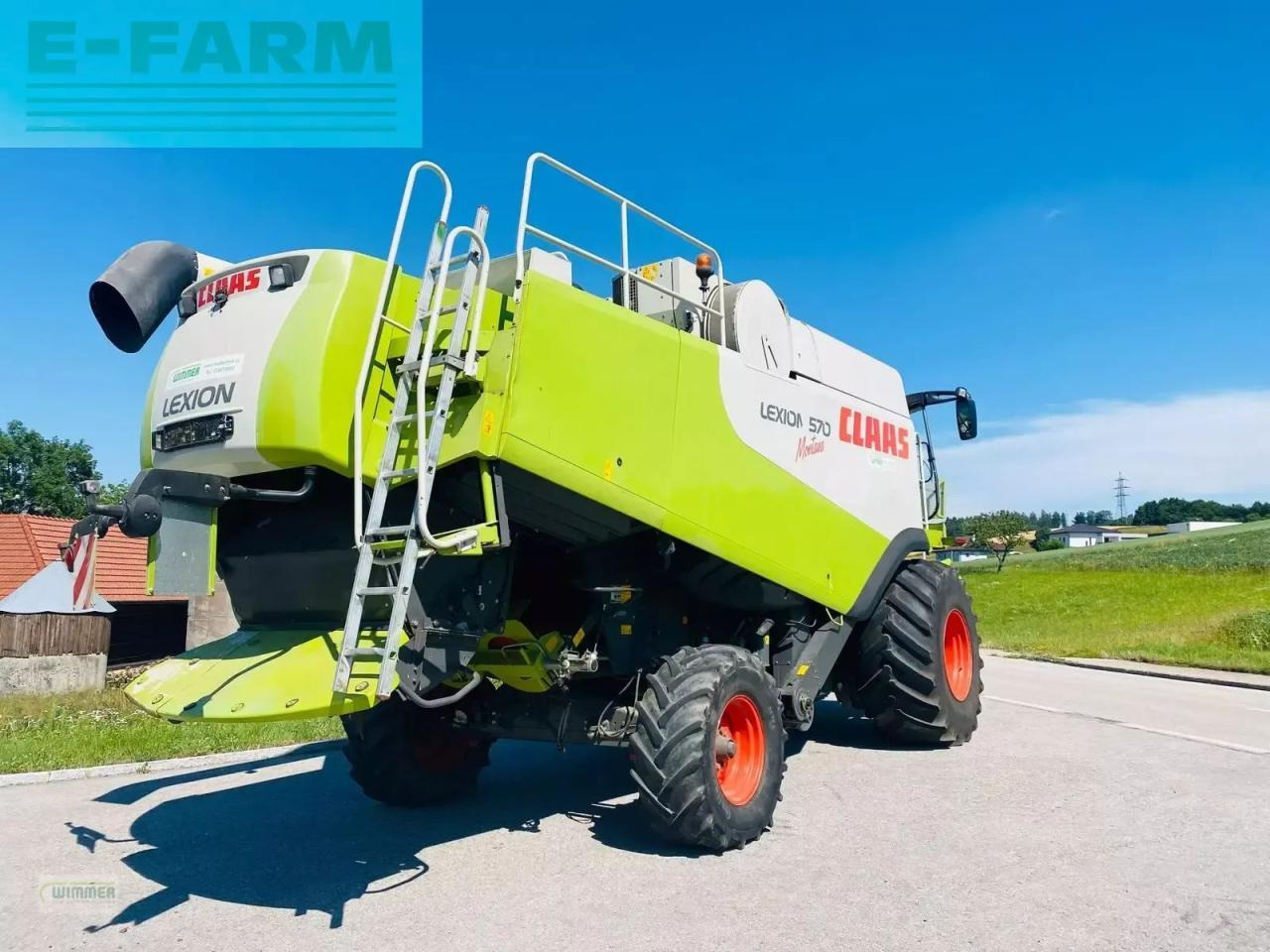 CLAAS lexion 570 montana - Maaidorser: afbeelding 3 CLAAS lexion 570 montana - Maaidorser: afbeelding 3