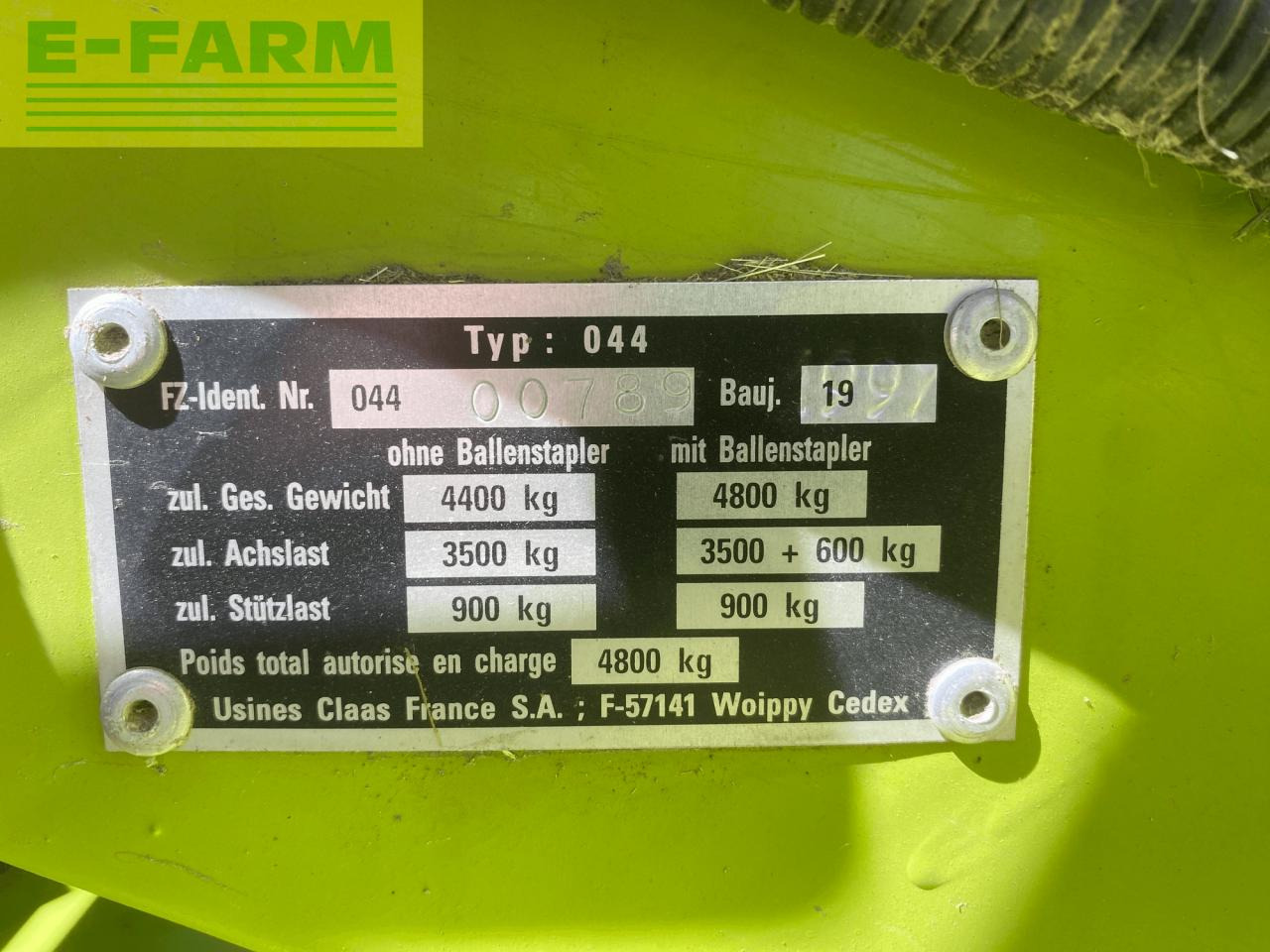 Vierkante balenpers CLAAS quadrant 1150: afbeelding 12