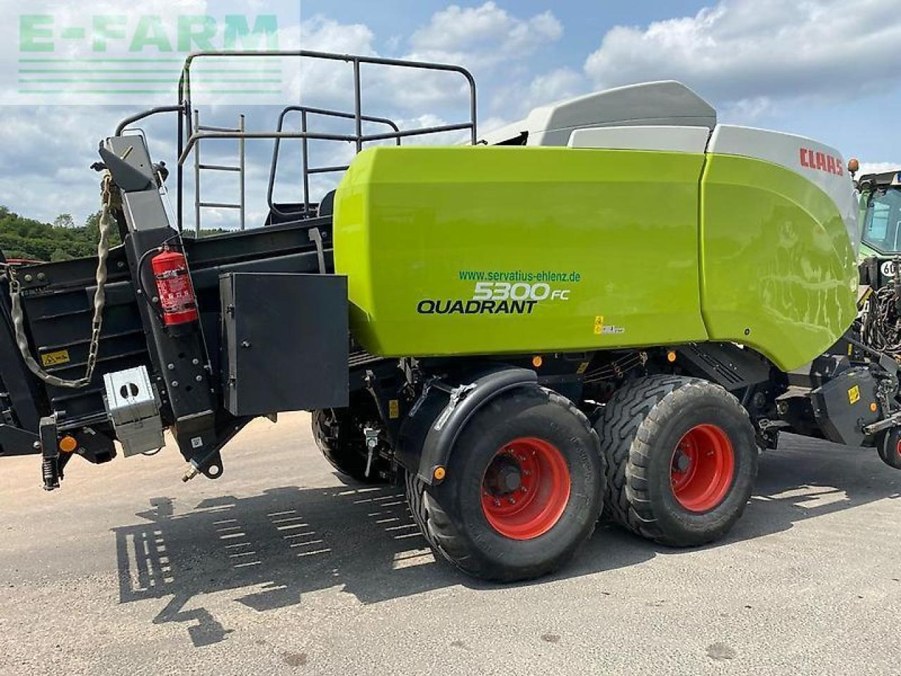 CLAAS quadrant 5300 fc tandem sofort einsatzbereit - Vierkante balenpers: afbeelding 1 CLAAS quadrant 5300 fc tandem sofort einsatzbereit - Vierkante balenpers: afbeelding 1