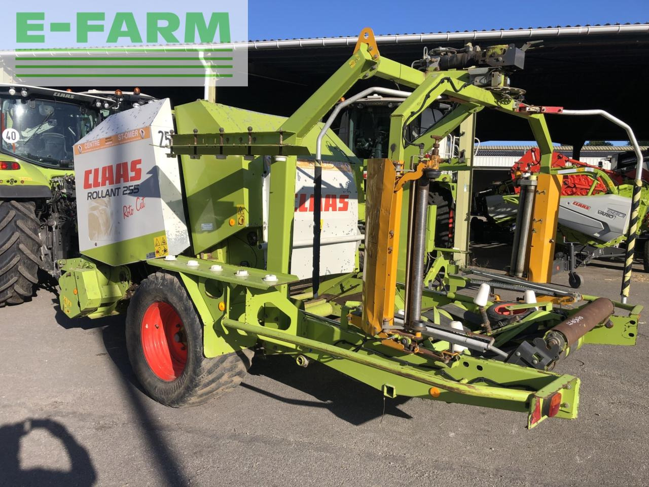 CLAAS rollant 255 rc uniwrap - Vierkante balenpers: afbeelding 3 CLAAS rollant 255 rc uniwrap - Vierkante balenpers: afbeelding 3