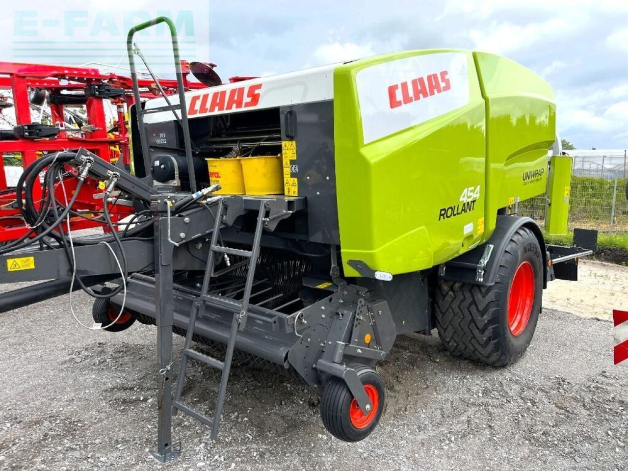CLAAS rollant 454 rc pro uniwrap - Vierkante balenpers: afbeelding 1 CLAAS rollant 454 rc pro uniwrap - Vierkante balenpers: afbeelding 1