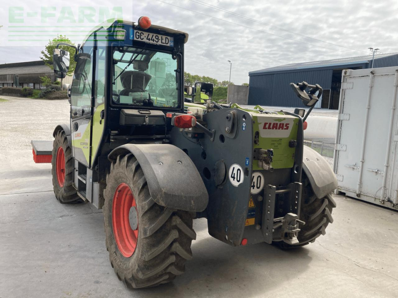 CLAAS scorpion 732 vpwr - stage v - Verreiker: afbeelding 2 CLAAS scorpion 732 vpwr - stage v - Verreiker: afbeelding 2