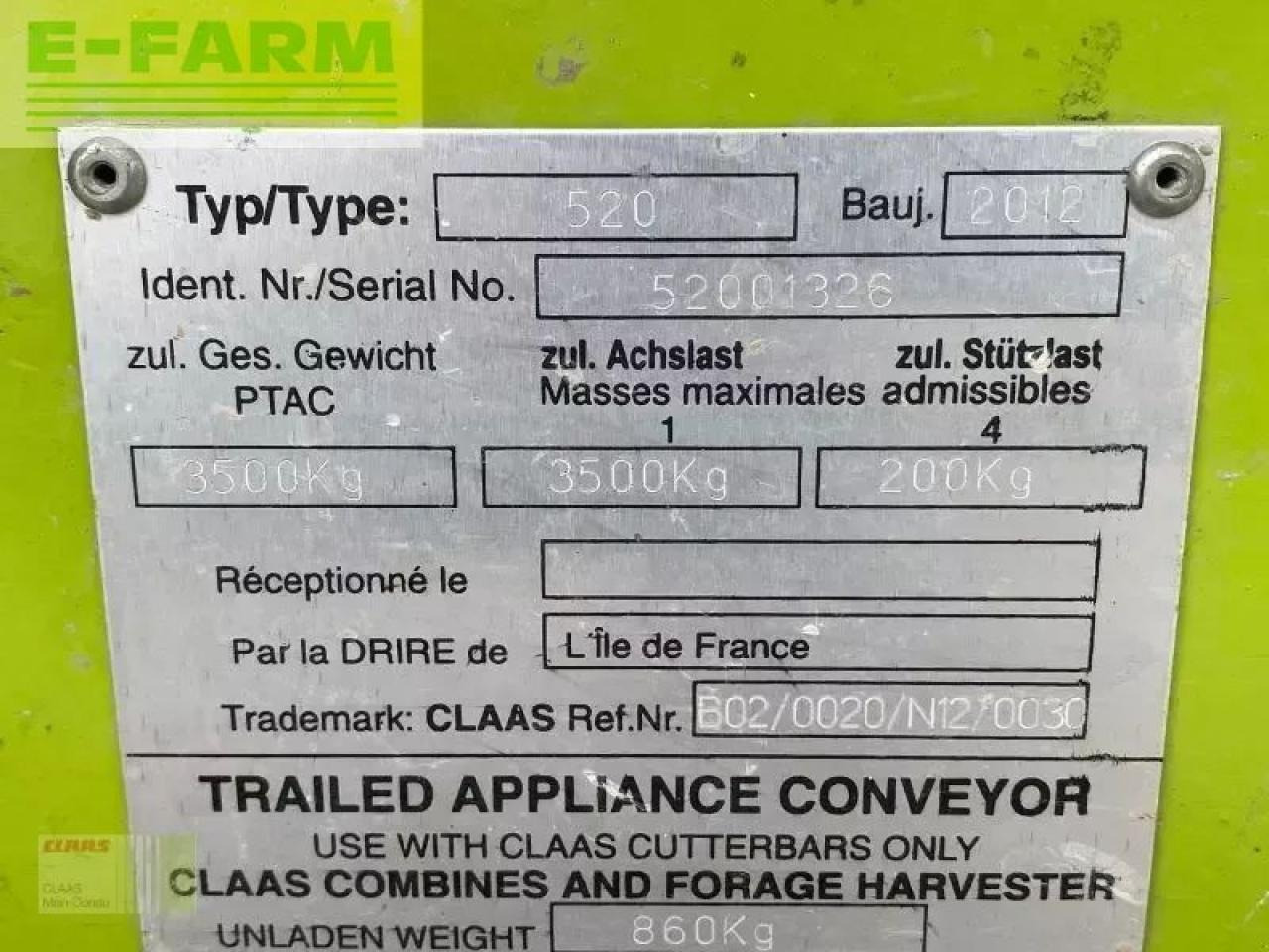 Maaidorser CLAAS tucano 420 m. vario 540 +tw: afbeelding 22