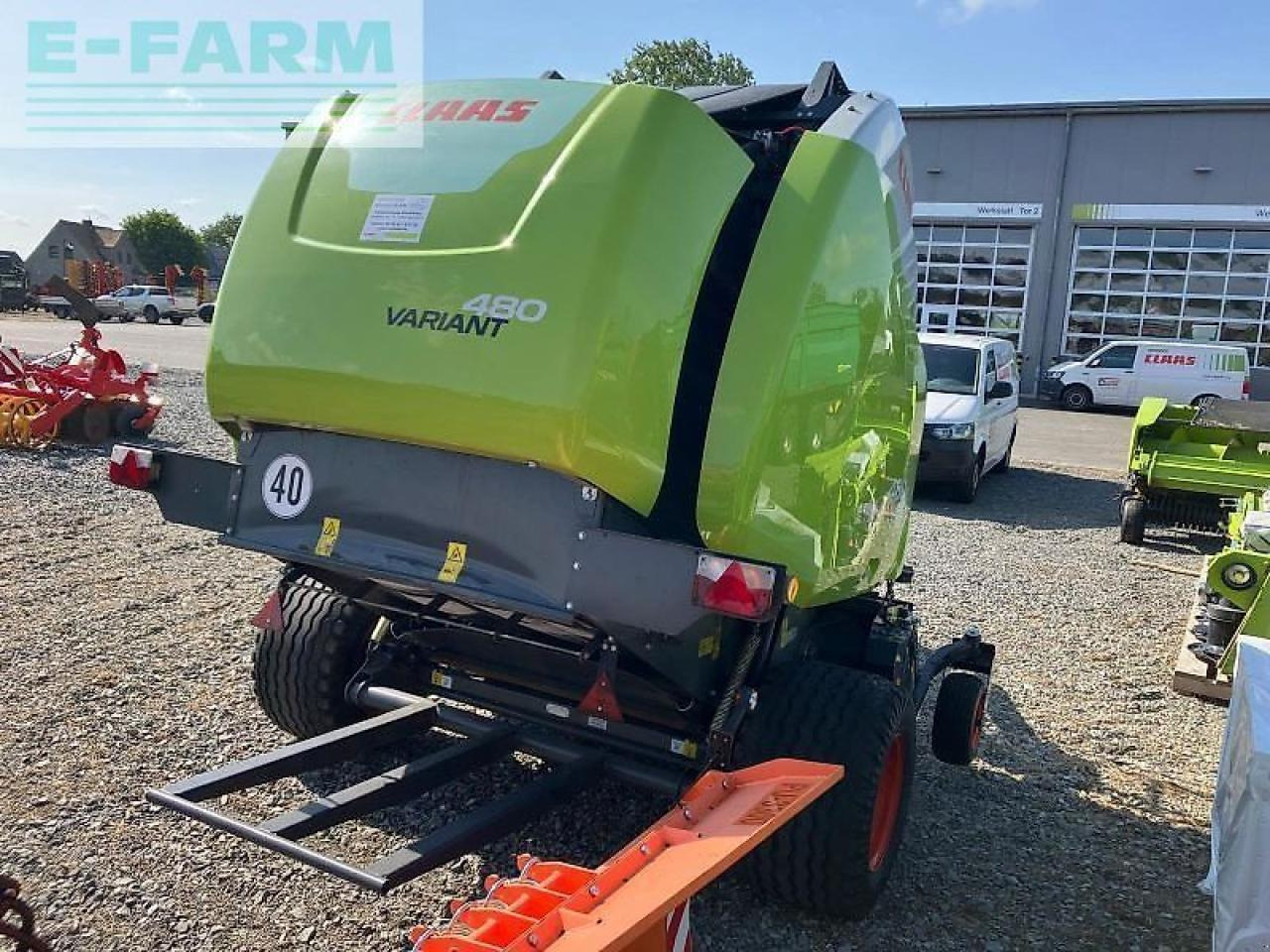 CLAAS variant 480 rc pro - Vierkante balenpers: afbeelding 4 CLAAS variant 480 rc pro - Vierkante balenpers: afbeelding 4