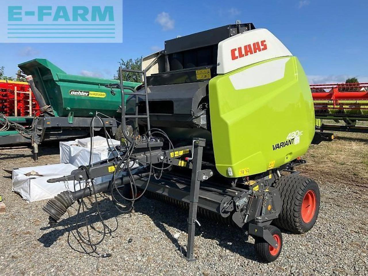 CLAAS variant 480 rc pro - Vierkante balenpers: afbeelding 1 CLAAS variant 480 rc pro - Vierkante balenpers: afbeelding 1