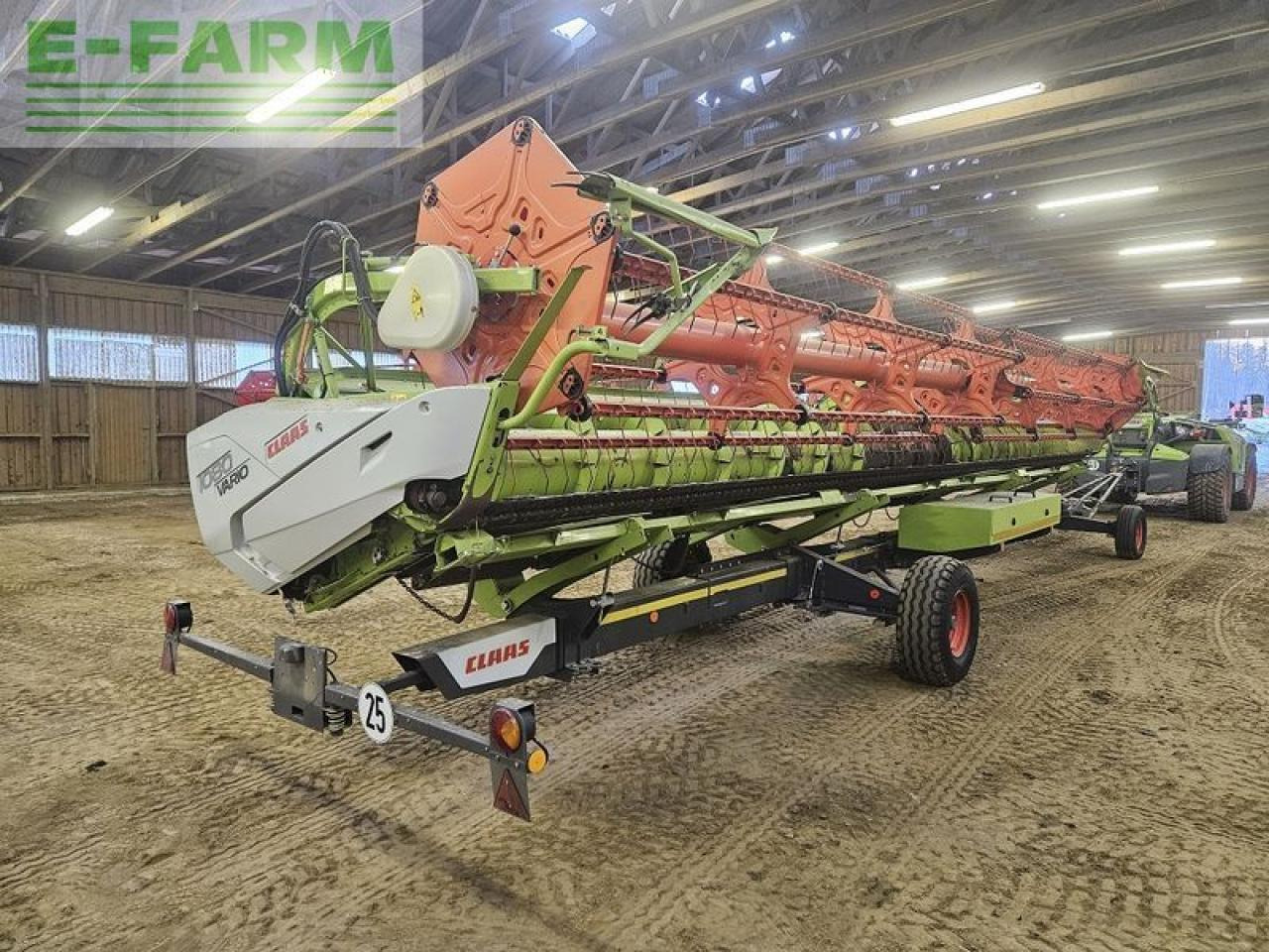 CLAAS vario 1080 + rapstrenner + transportwagen - Graanmaaibord: afbeelding 3 CLAAS vario 1080 + rapstrenner + transportwagen - Graanmaaibord: afbeelding 3