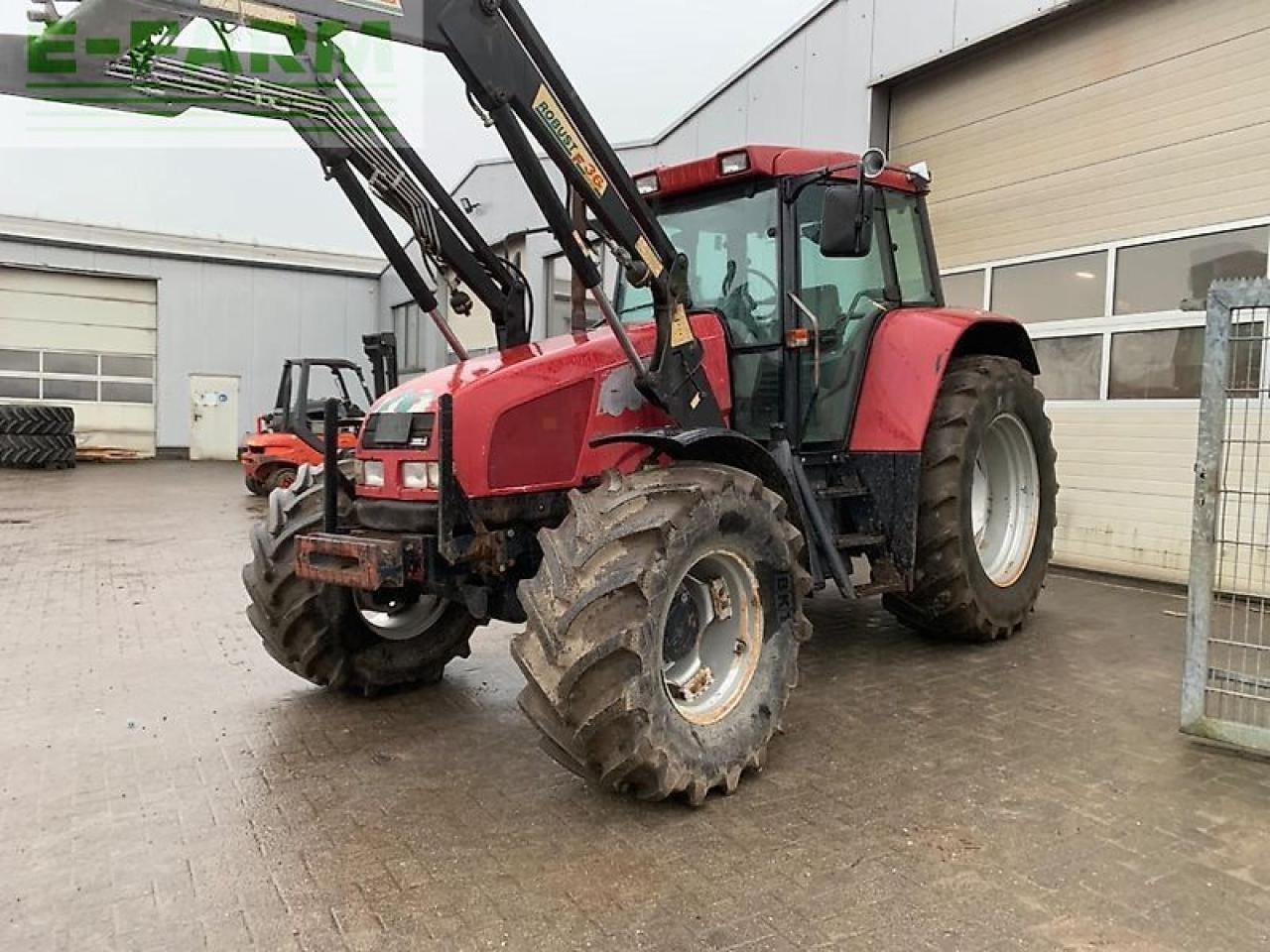 Case-IH cs 120 mit stoll frontlader - Tractor: afbeelding 1 Case-IH cs 120 mit stoll frontlader - Tractor: afbeelding 1