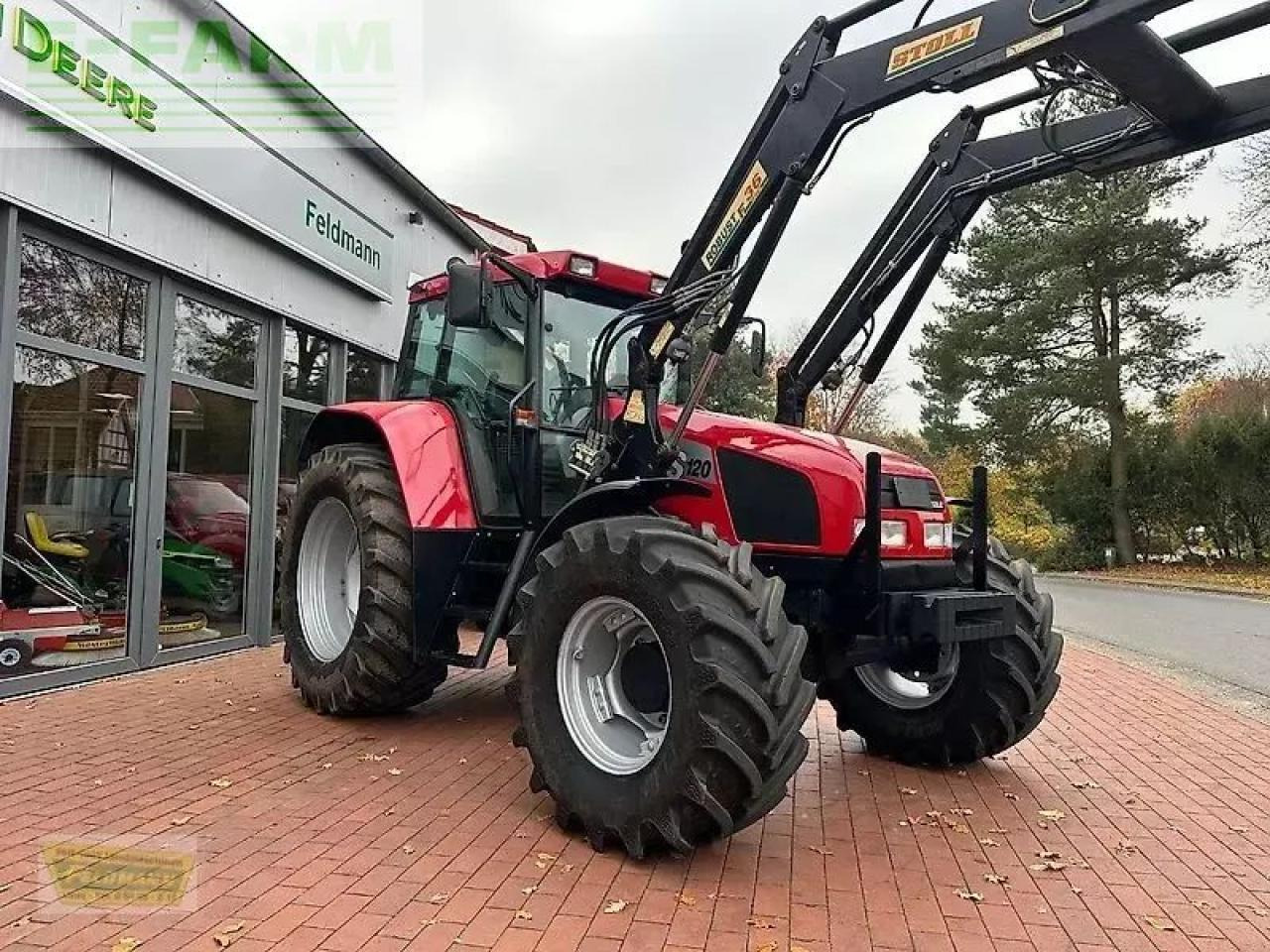 Case-IH cs 120 stoll frontlader - Tractor: afbeelding 2 Case-IH cs 120 stoll frontlader - Tractor: afbeelding 2