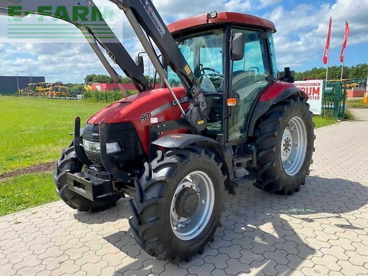 Case-IH jx 90 mit frontlader - Tractor: afbeelding 2 Case-IH jx 90 mit frontlader - Tractor: afbeelding 2