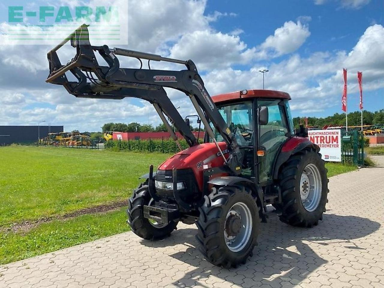 Case-IH jx 90 mit frontlader - Tractor: afbeelding 1 Case-IH jx 90 mit frontlader - Tractor: afbeelding 1