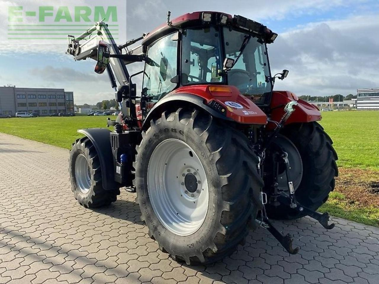 Tractor Case-IH luxxum 120 mit alö lader: afbeelding 7