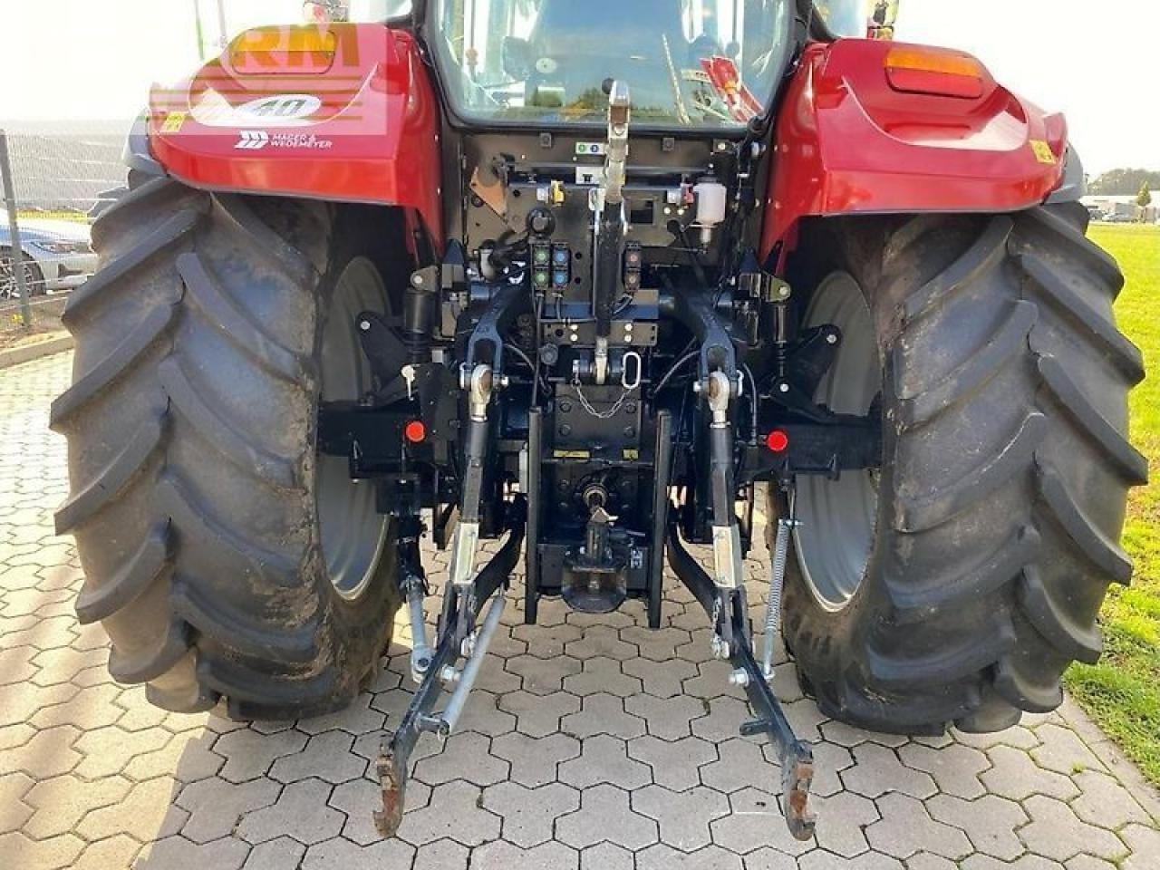 Tractor Case-IH luxxum 120 mit alö lader: afbeelding 6