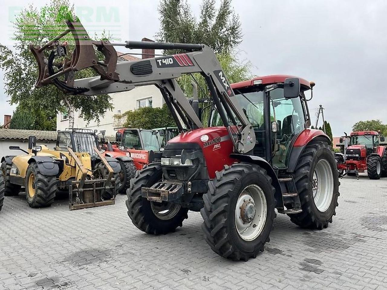 Case-IH mxu 100 pro maxxum + mx t410 - Tractor: afbeelding 1 Case-IH mxu 100 pro maxxum + mx t410 - Tractor: afbeelding 1