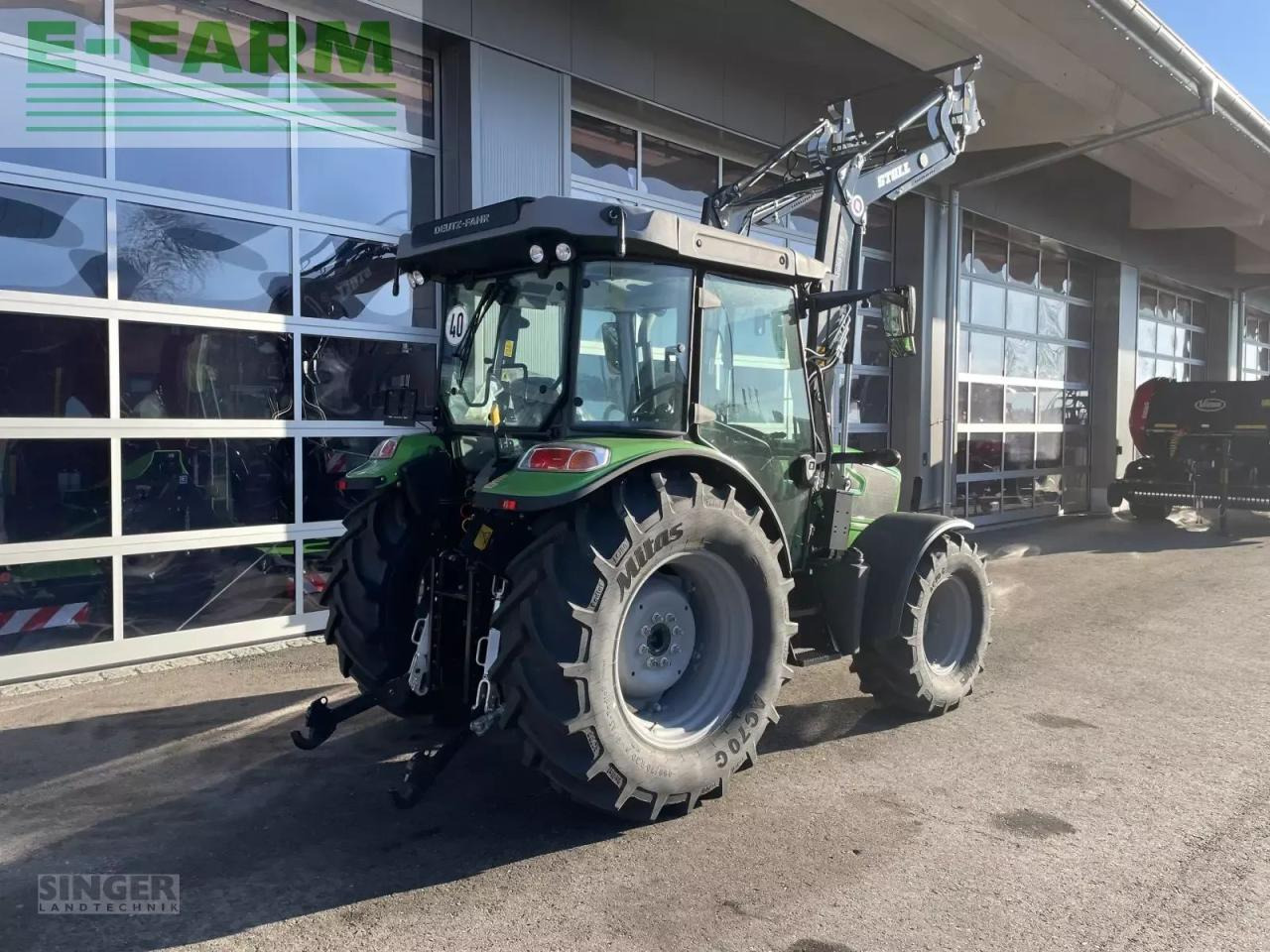 Deutz-Fahr 5080 d keyline + stoll frontlader Keyline - Tractor: afbeelding 4 Deutz-Fahr 5080 d keyline + stoll frontlader Keyline - Tractor: afbeelding 4