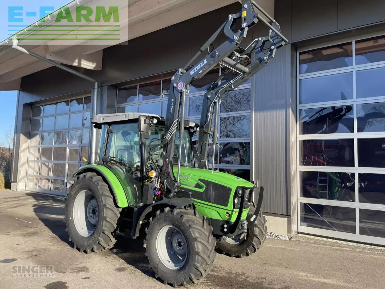 Deutz-Fahr 5080 d keyline + stoll frontlader Keyline - Tractor: afbeelding 2 Deutz-Fahr 5080 d keyline + stoll frontlader Keyline - Tractor: afbeelding 2