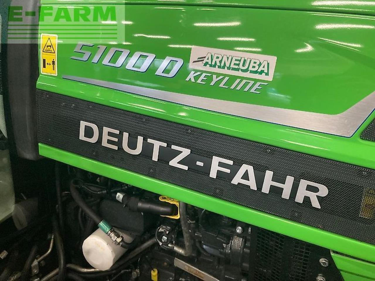Deutz-Fahr 5100 d keyline ls Keyline - Tractor: afbeelding 2 Deutz-Fahr 5100 d keyline ls Keyline - Tractor: afbeelding 2