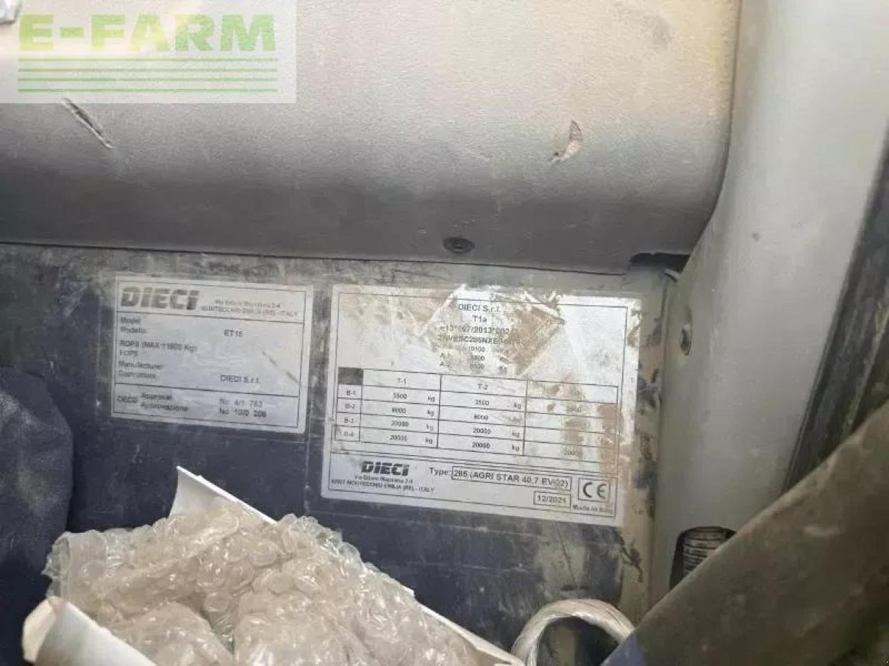 Dieci agristar 40.7 ev - Verreiker: afbeelding 5 Dieci agristar 40.7 ev - Verreiker: afbeelding 5