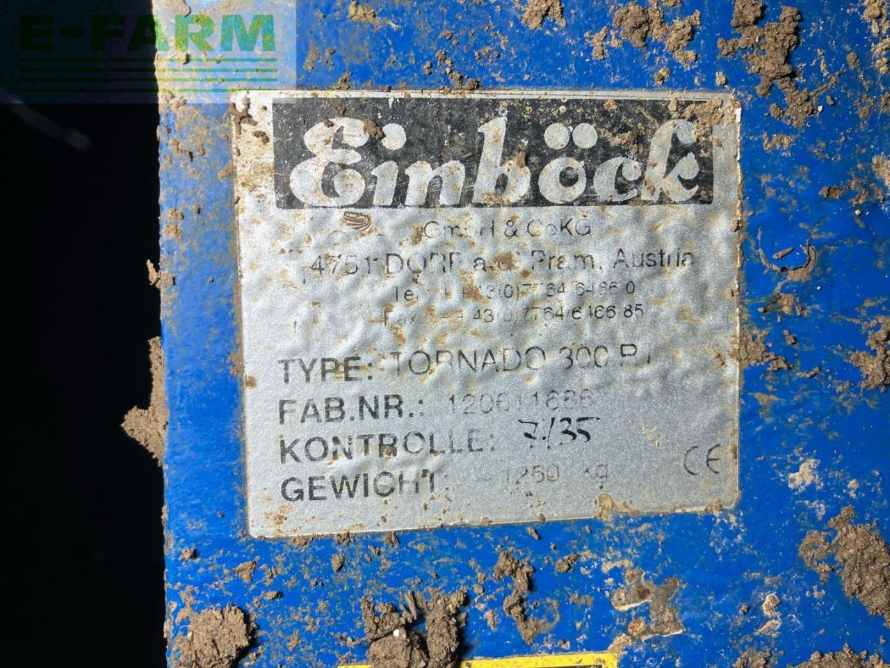 Cultivator Einböck Tornado 300 RT: afbeelding 8 Cultivator Einböck Tornado 300 RT: afbeelding 8
