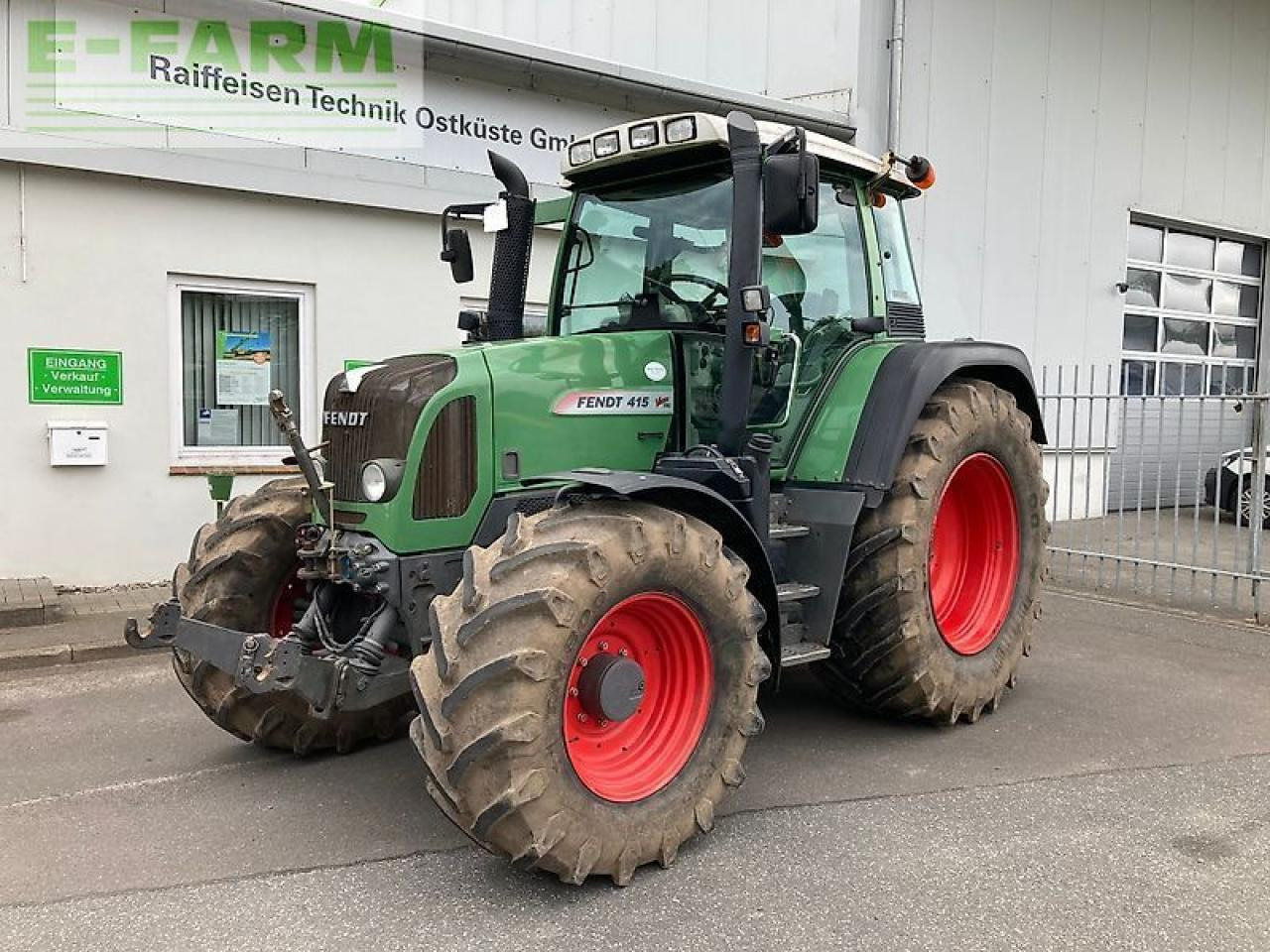 Fendt 415 vario - Tractor: afbeelding 1 Fendt 415 vario - Tractor: afbeelding 1