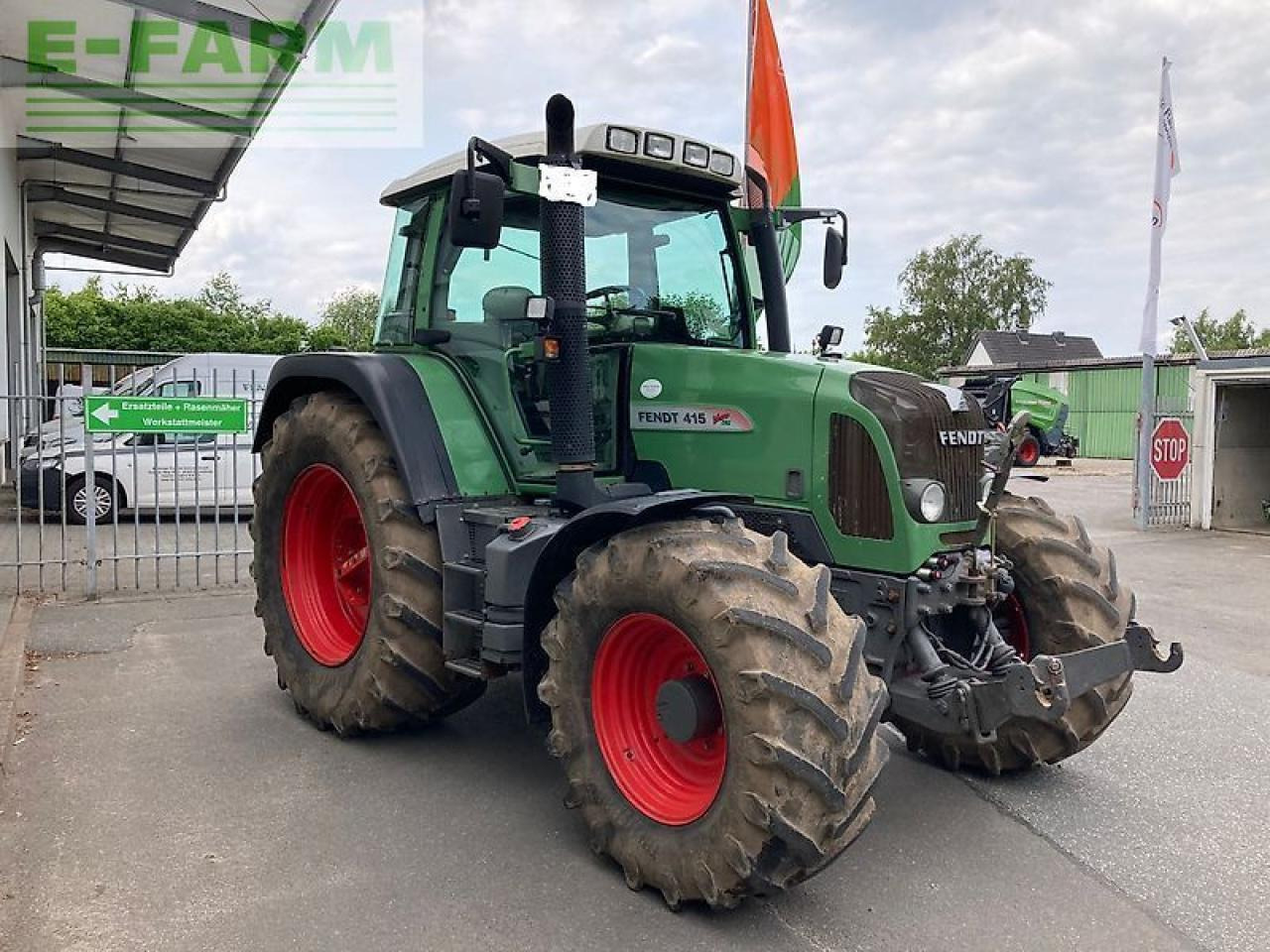 Fendt 415 vario - Tractor: afbeelding 4 Fendt 415 vario - Tractor: afbeelding 4