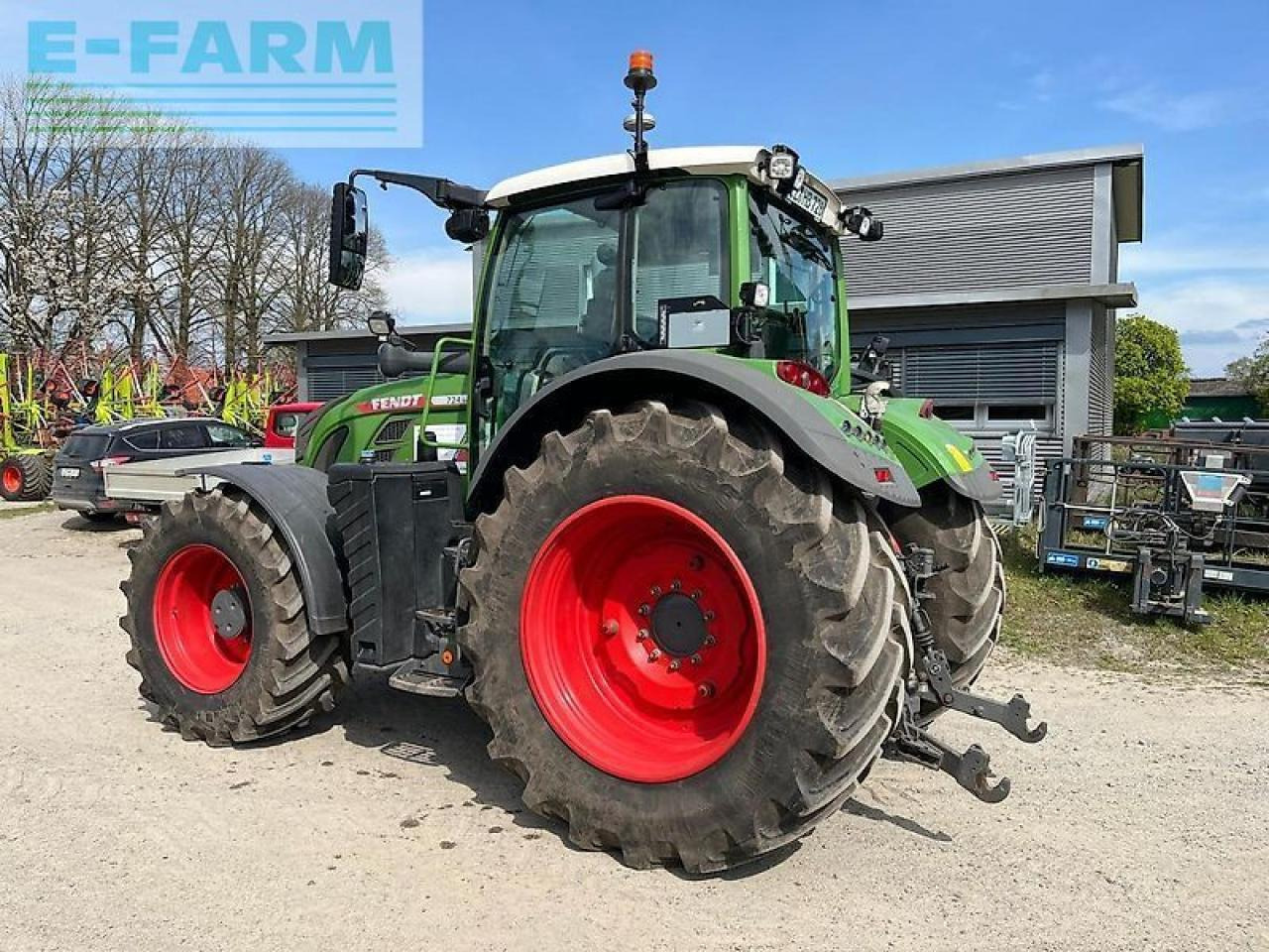 Tractor Fendt 724 vario profi plus scheckheftgepflegt fzw led ProfiPlus: afbeelding 15