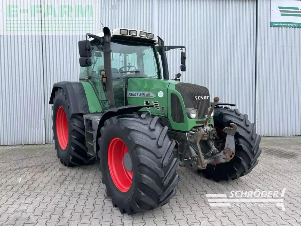 Fendt 818 vario tms - Tractor: afbeelding 1 Fendt 818 vario tms - Tractor: afbeelding 1