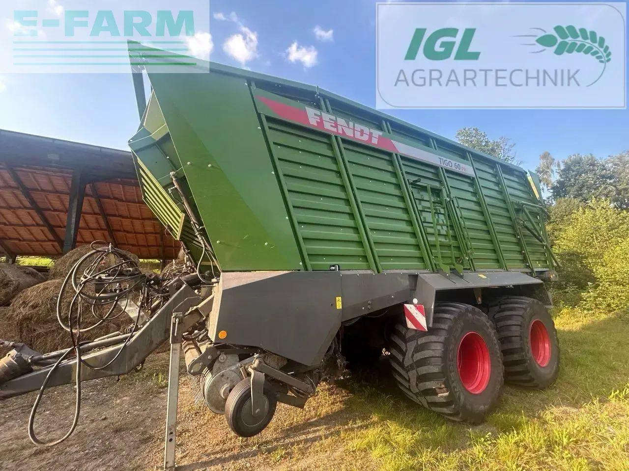 Fendt tigo 60 pr - Opraapwagen: afbeelding 1 Fendt tigo 60 pr - Opraapwagen: afbeelding 1