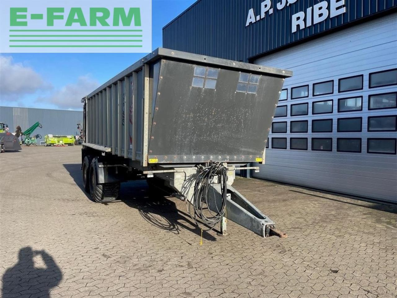 Landbouwkipper Fliegl tmk 271 bull galvaniseret: afbeelding 7