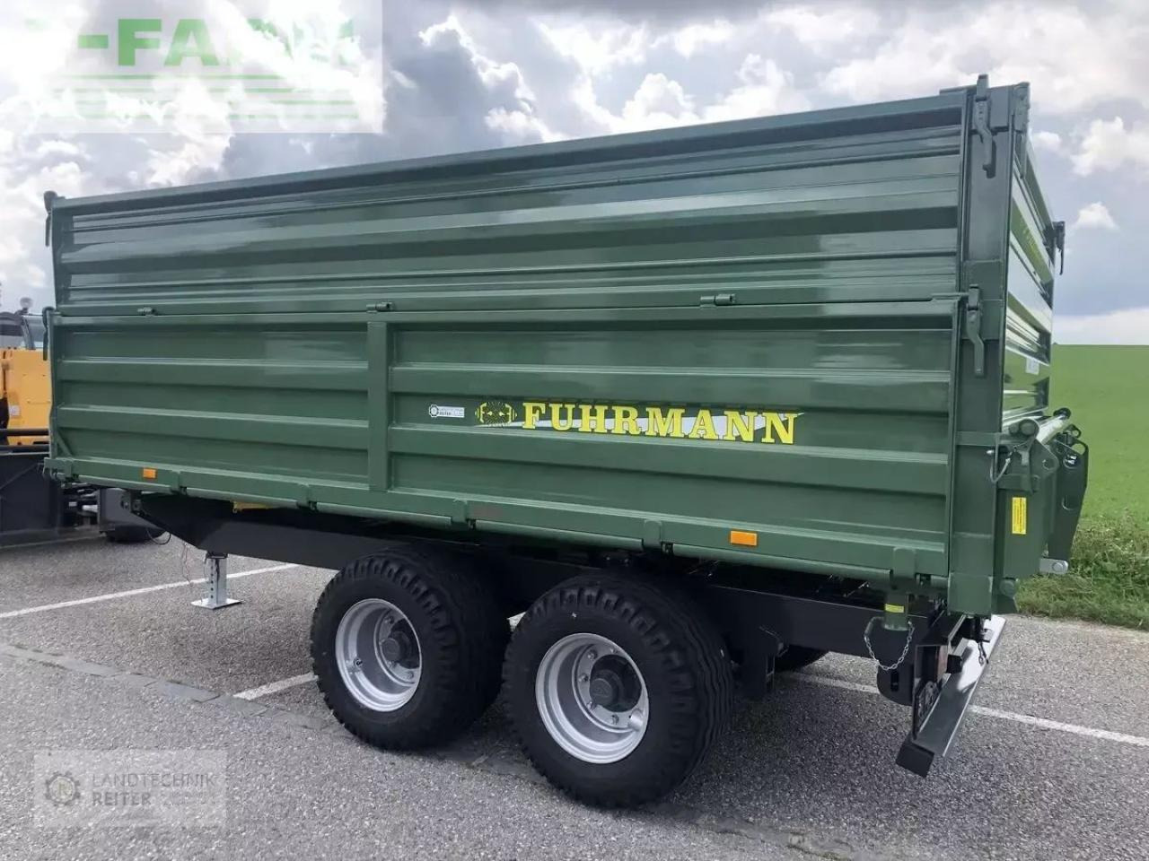 Fuhrmann ff 15000, hydr. heckwand - Landbouwkipper: afbeelding 4 Fuhrmann ff 15000, hydr. heckwand - Landbouwkipper: afbeelding 4