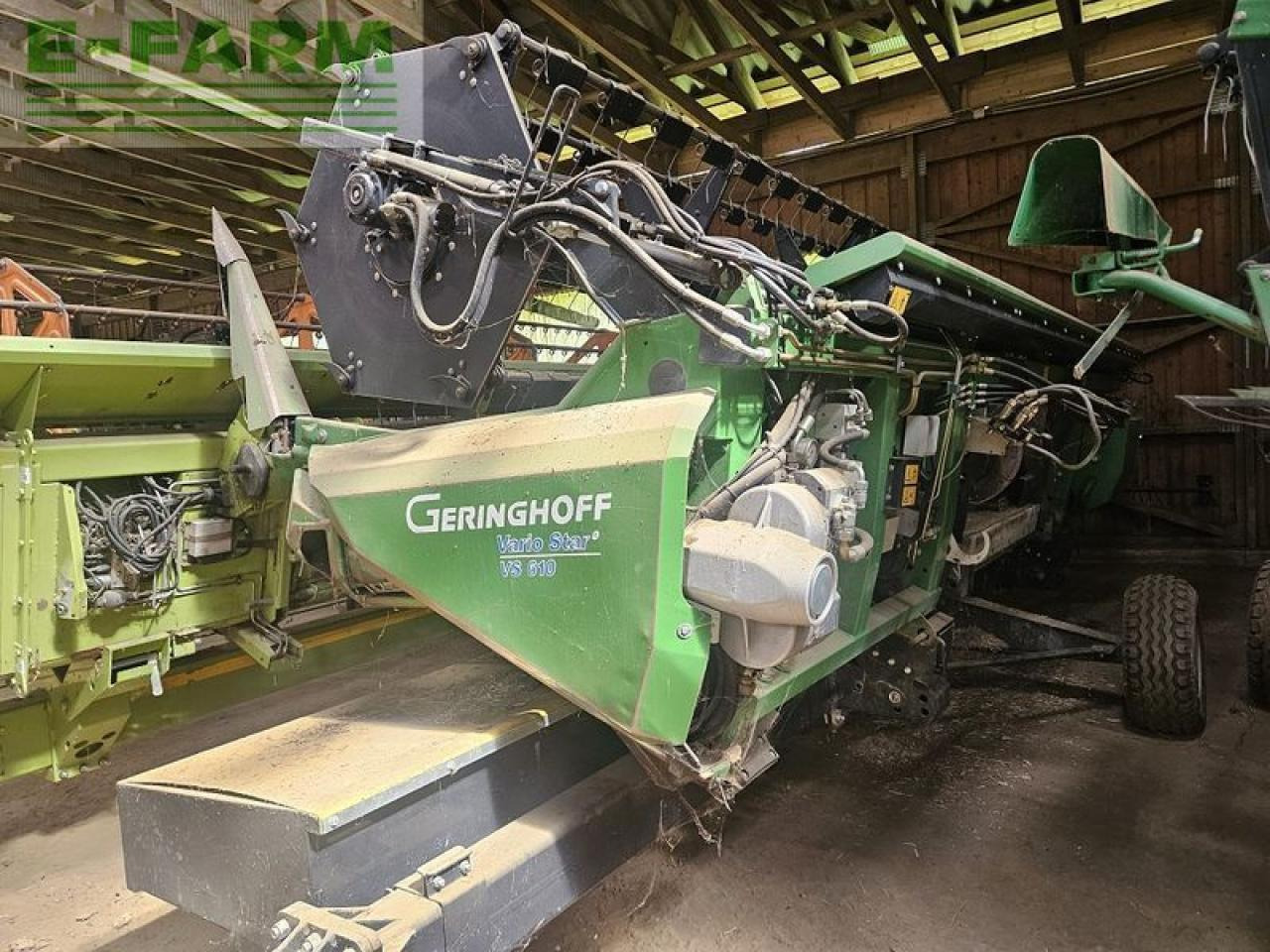 Geringhoff variostar 610 + rapetrenner + transportwagen - Graanmaaibord: afbeelding 1 Geringhoff variostar 610 + rapetrenner + transportwagen - Graanmaaibord: afbeelding 1