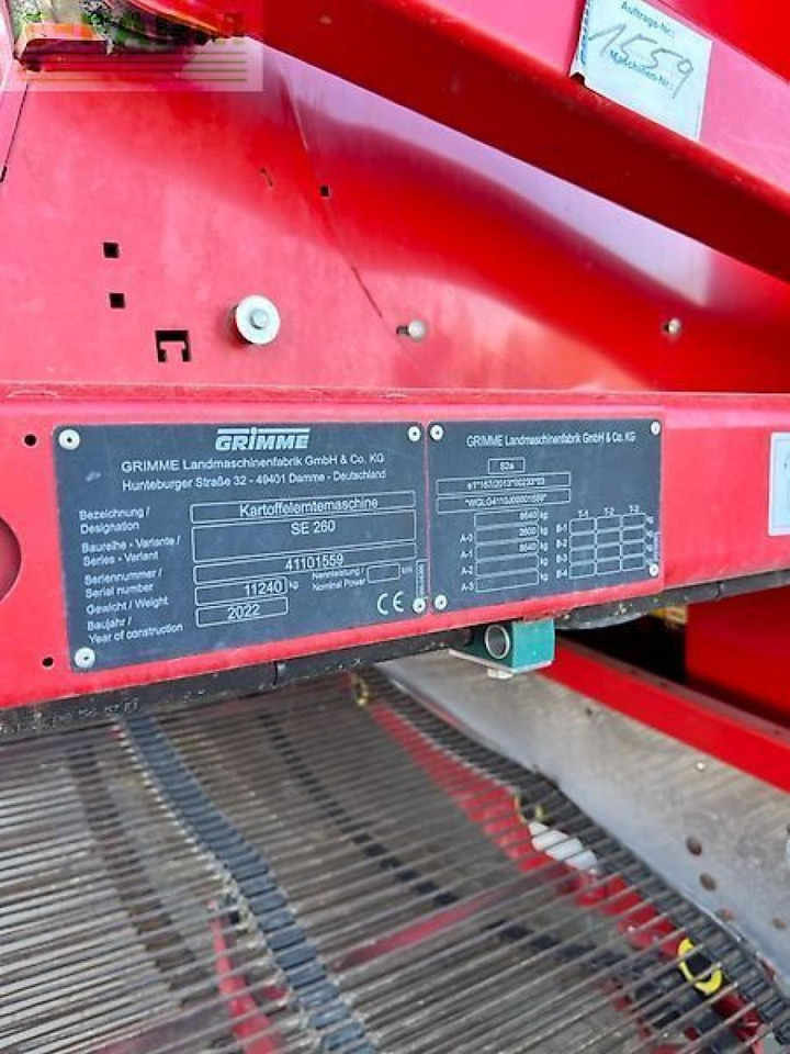 Aardappelrooier Grimme se260: afbeelding 23 Aardappelrooier Grimme se260: afbeelding 23