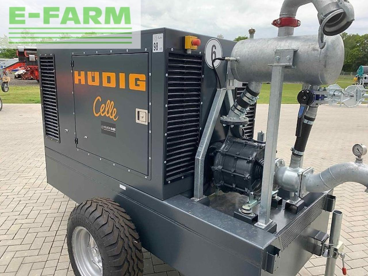 Hüdig beregnungsaggregat - typ hc910/503/44 - Irrigatiesysteem: afbeelding 3 Hüdig beregnungsaggregat - typ hc910/503/44 - Irrigatiesysteem: afbeelding 3