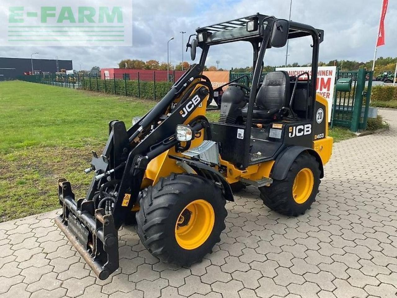 JCB 403 agri hoflader - Minigraafmachine: afbeelding 1 JCB 403 agri hoflader - Minigraafmachine: afbeelding 1