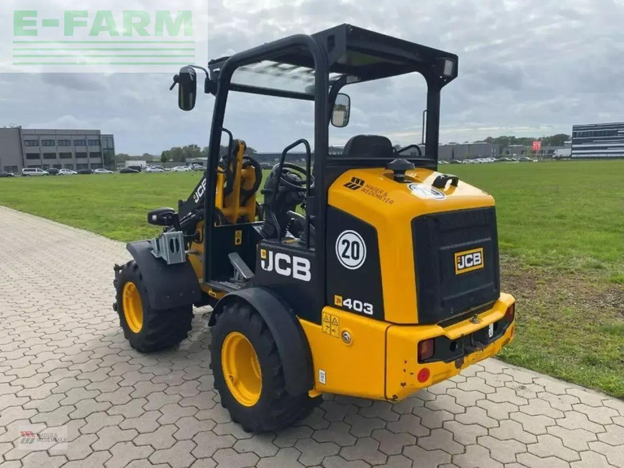 JCB 403 agri hoflader - Minigraafmachine: afbeelding 5 JCB 403 agri hoflader - Minigraafmachine: afbeelding 5