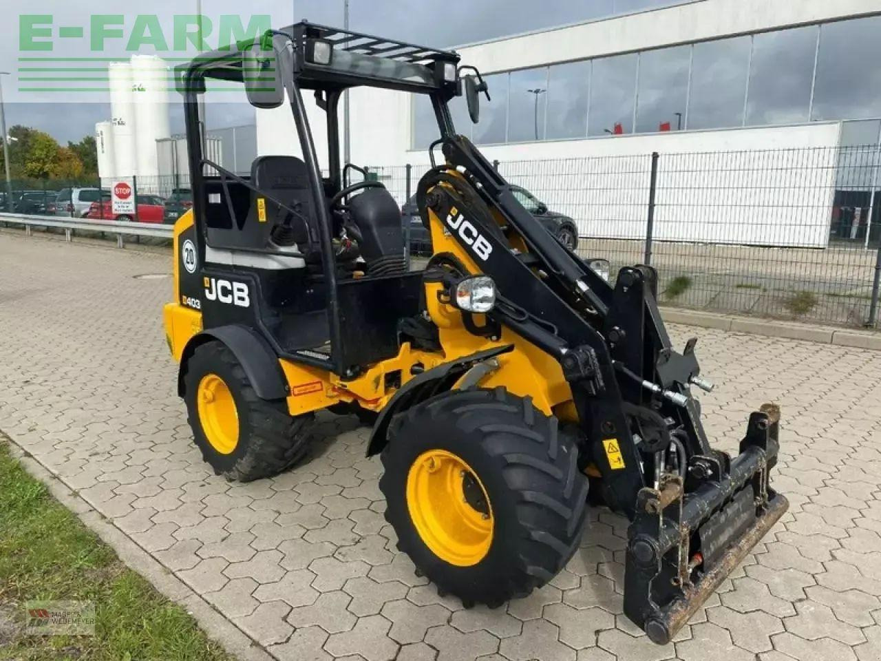 JCB 403 agri hoflader - Minigraafmachine: afbeelding 3 JCB 403 agri hoflader - Minigraafmachine: afbeelding 3