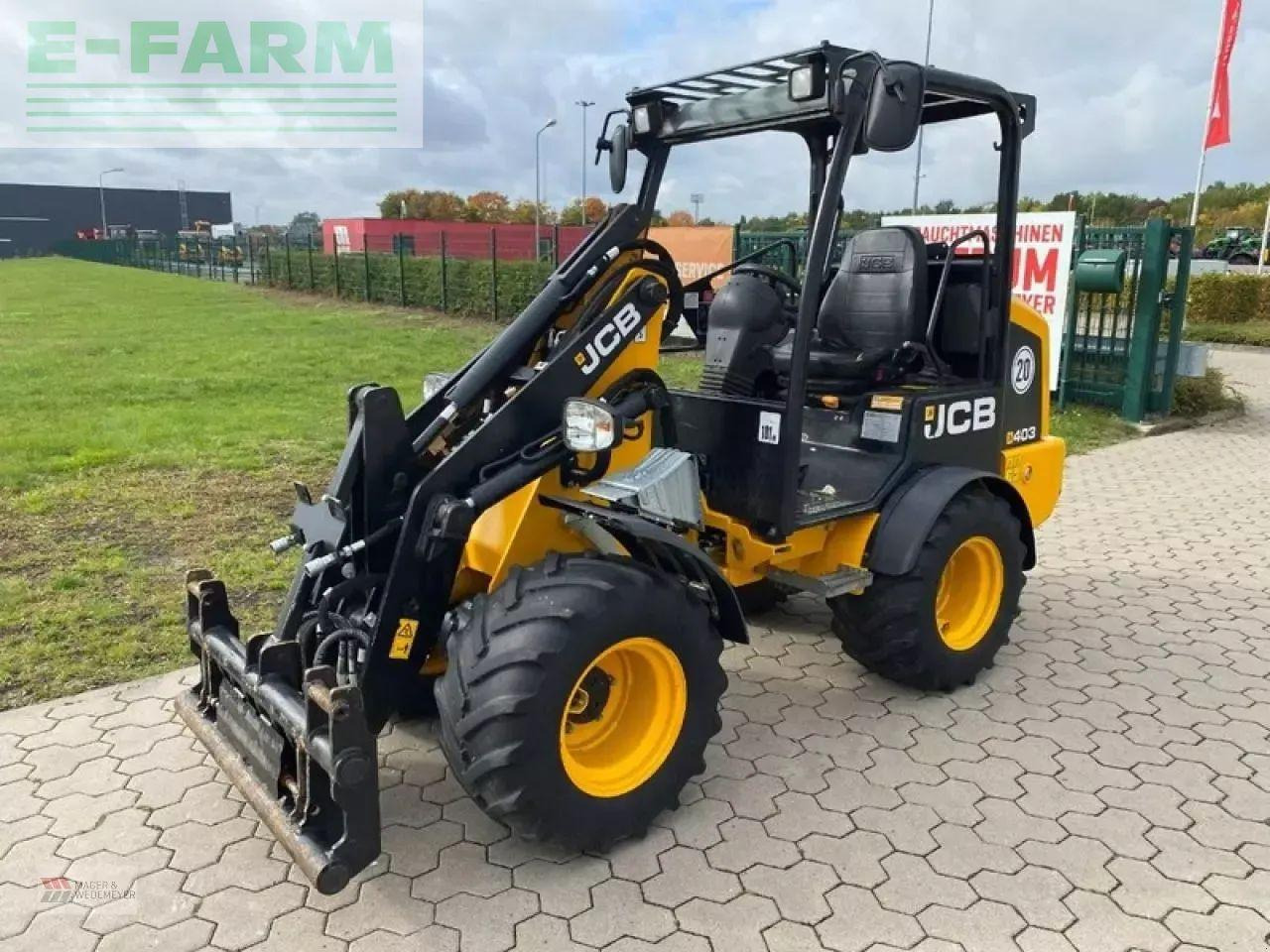 JCB 403 agri hoflader - Minigraafmachine: afbeelding 1 JCB 403 agri hoflader - Minigraafmachine: afbeelding 1