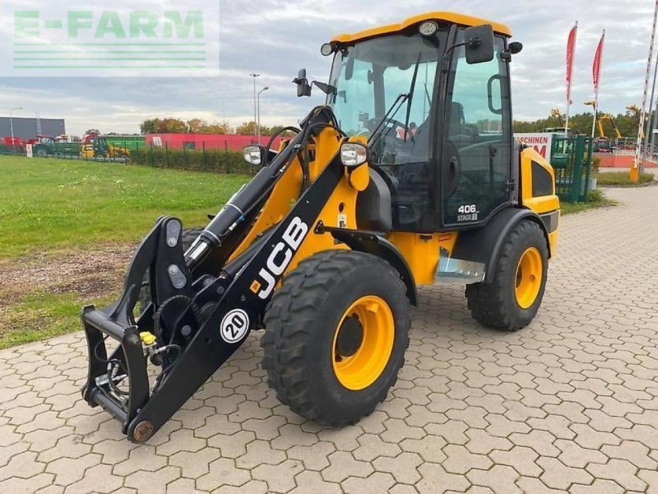 JCB 406 agri - Minigraafmachine: afbeelding 1 JCB 406 agri - Minigraafmachine: afbeelding 1
