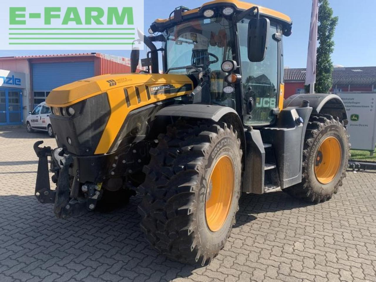 JCB 4220 fastrac mit jd-autotrac vorbereitung + stoll konsolen - Tractor: afbeelding 1 JCB 4220 fastrac mit jd-autotrac vorbereitung + stoll konsolen - Tractor: afbeelding 1