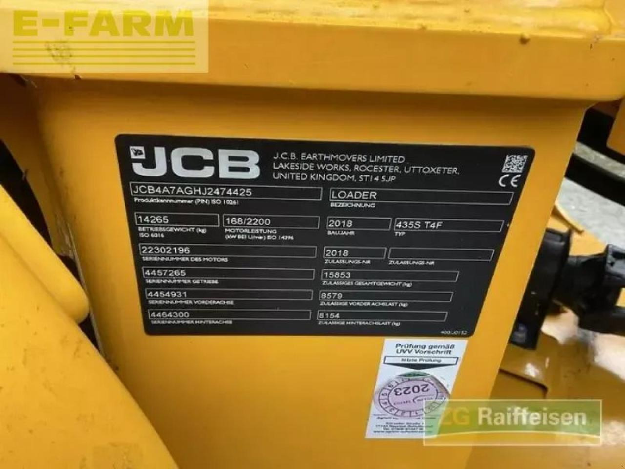 JCB 435 s highlift - Minigraafmachine: afbeelding 5 JCB 435 s highlift - Minigraafmachine: afbeelding 5