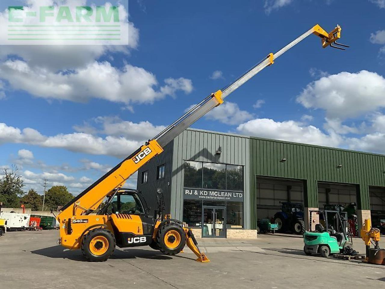 JCB 540-180 hi viz telehandler (st24622) - Verreiker: afbeelding 1 JCB 540-180 hi viz telehandler (st24622) - Verreiker: afbeelding 1