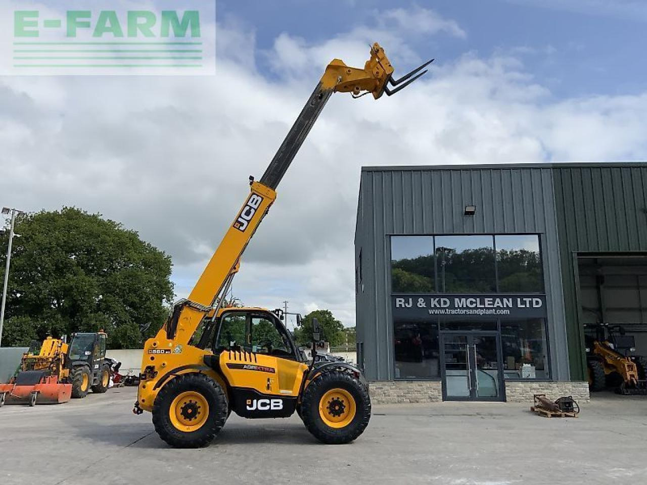 JCB 560-80 agri super telehandler (st23410) - Verreiker: afbeelding 1 JCB 560-80 agri super telehandler (st23410) - Verreiker: afbeelding 1