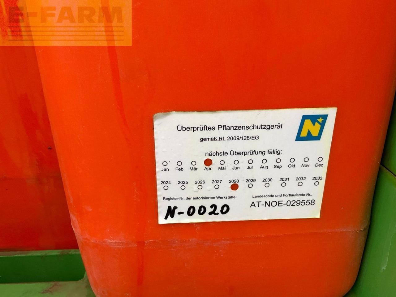 Getrokken veldspuit Jessernigg Next Generation NGUL 1500L /21: afbeelding 10