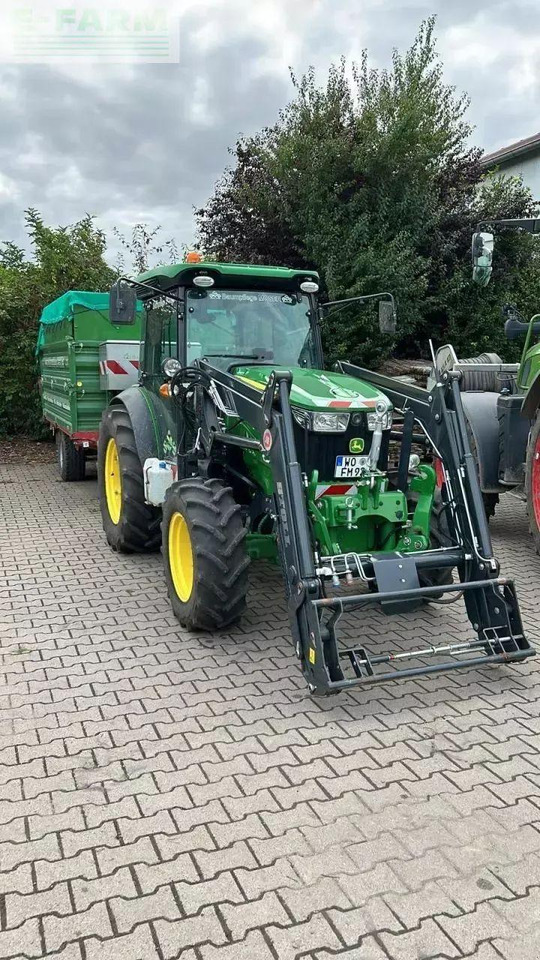 John Deere 5105gf stoll frontlader opt. 3-seite anhänger - Tractor: afbeelding 2 John Deere 5105gf stoll frontlader opt. 3-seite anhänger - Tractor: afbeelding 2